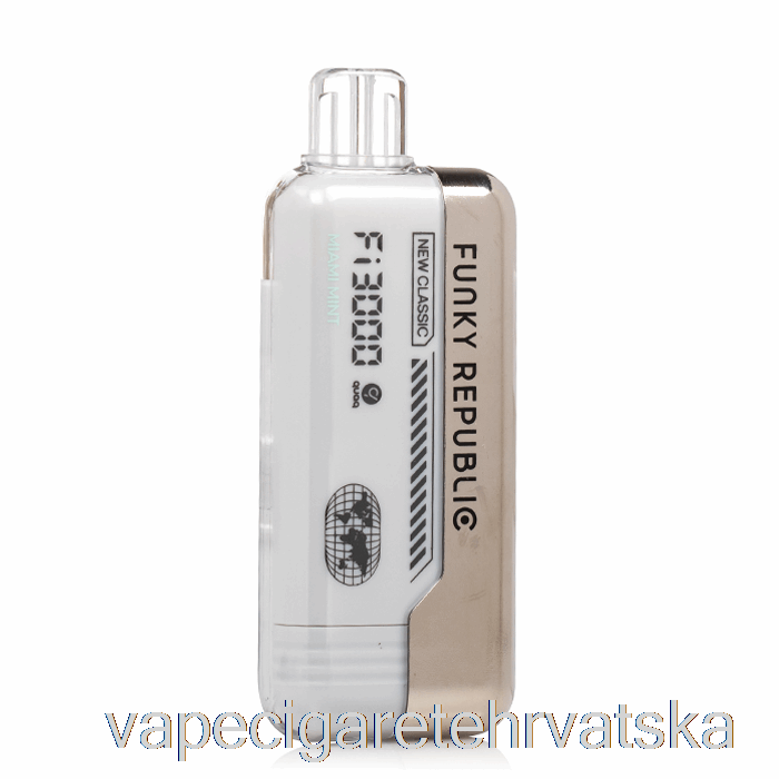 Vape Cigarete Funky Republic Fi3000 Za Jednokratnu Upotrebu Miami Mint